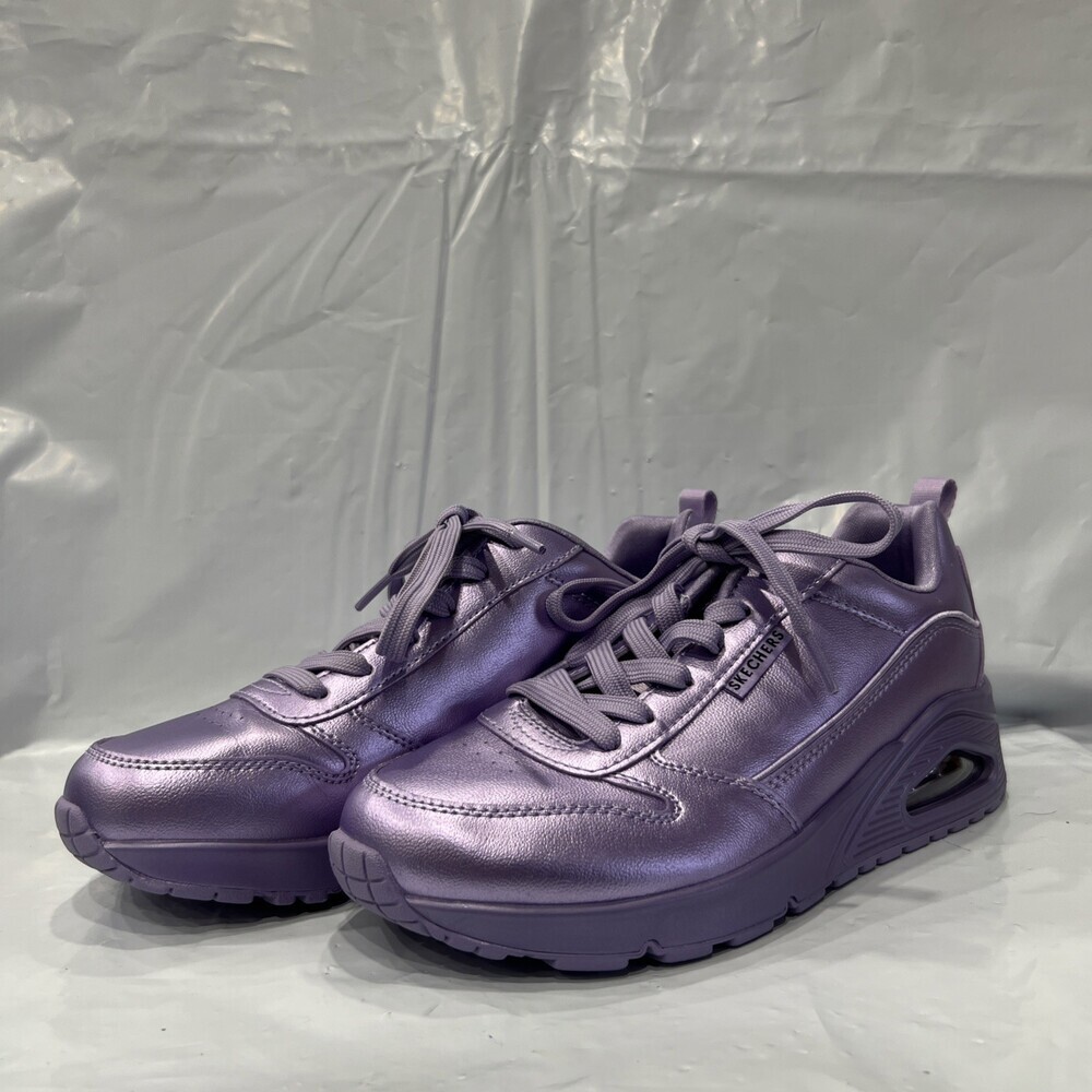Skechers Uno - Galactic Gal 177104-LAV Sneakers Womens US 8 Purple Shoes EBS1581